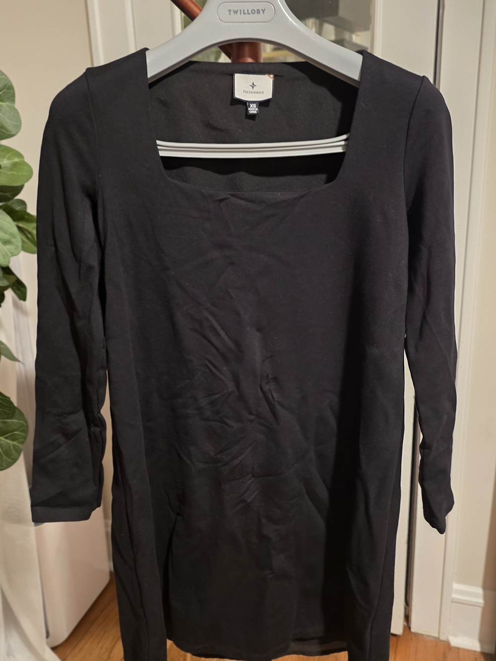 Tuckernuck Black Long Sleeve Dress